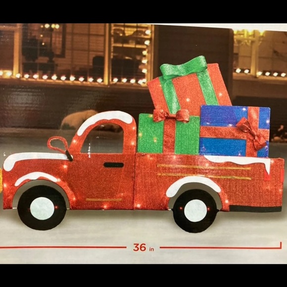 NIB 36” Pick Up Yard Lights Up Loaded With Presents Christmas Decor - Picture 2 of 6